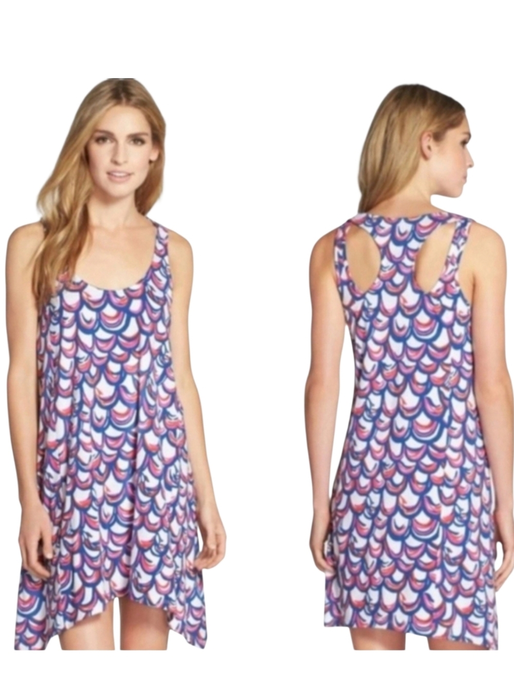 Lilly Pulitzer Monterey Pima Cotton Tank Coastal Chic Dress Sz XS